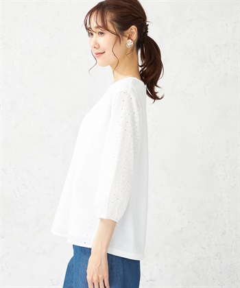 DECOY ひやさら刺しゅうプルオーバー_subthumb_1