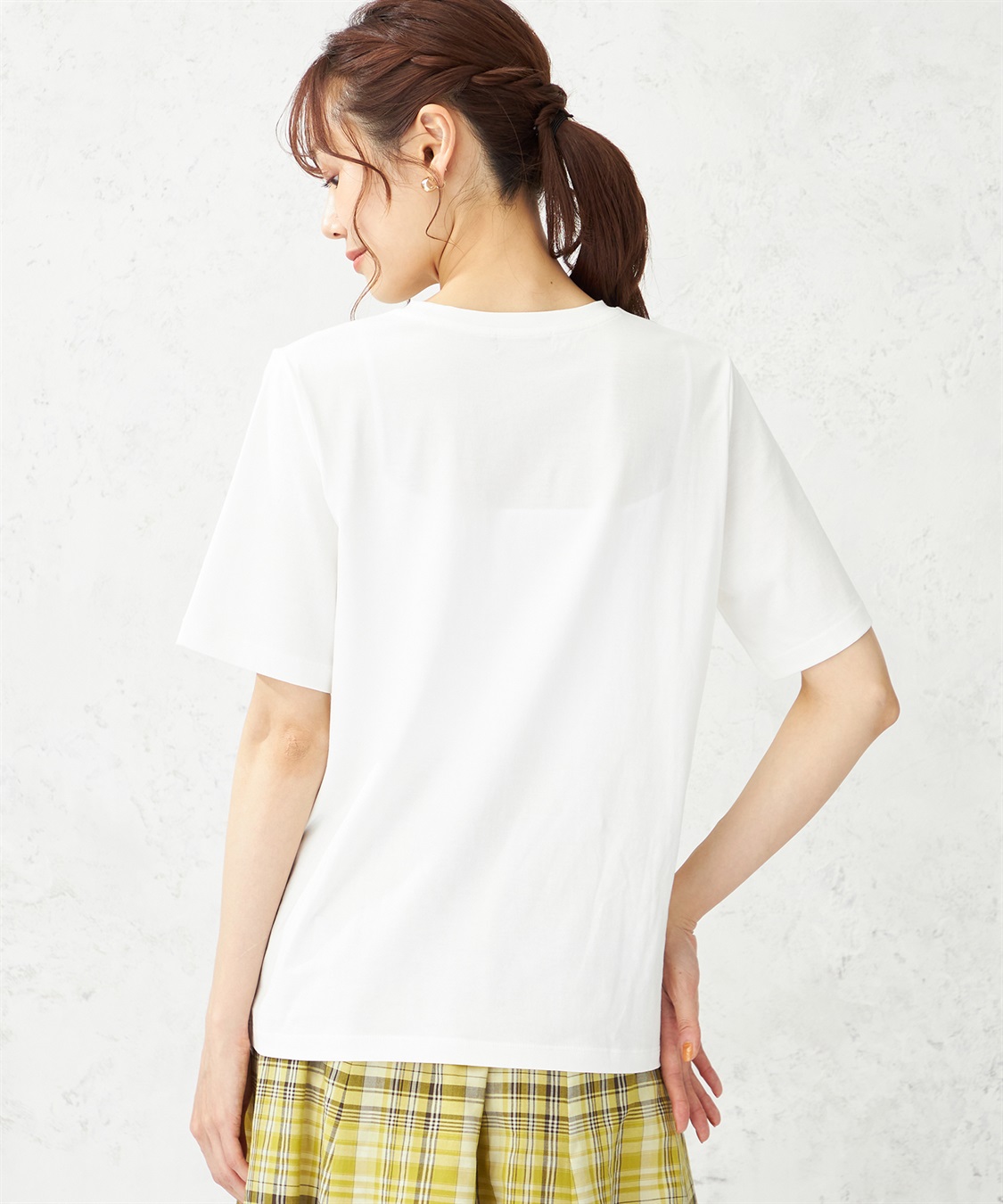 DECOY 【冷感・UVカット】ひやさらモチーフプリントTシャツ_sub_4