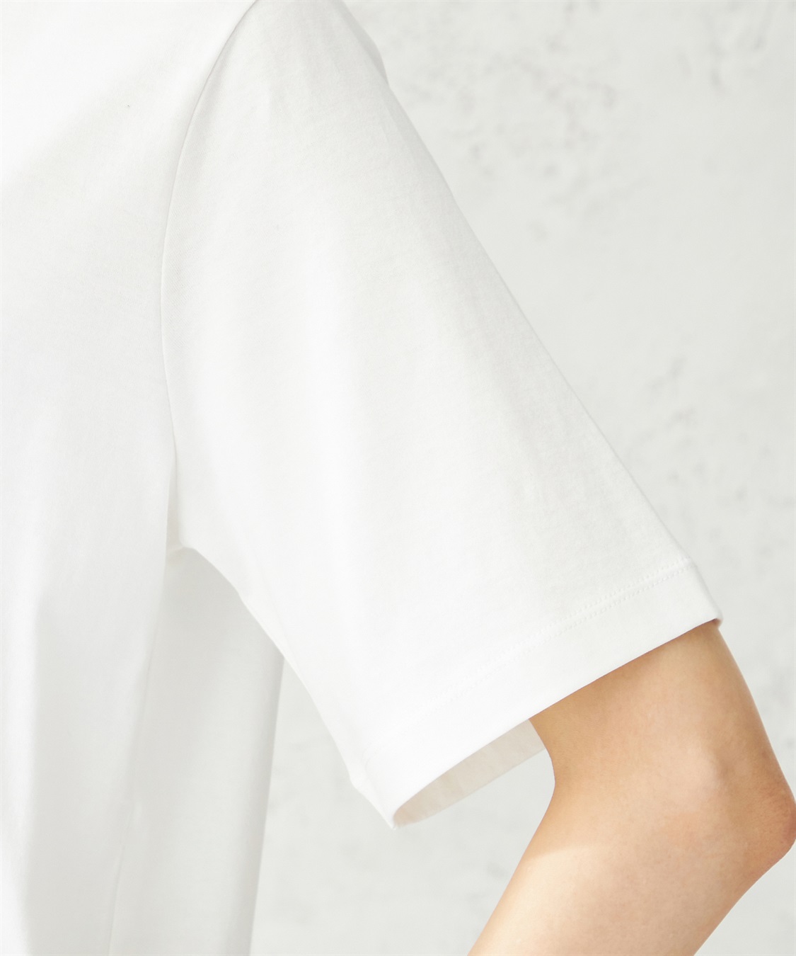 DECOY 【冷感・UVカット】ひやさらモチーフプリントTシャツ_sub_6