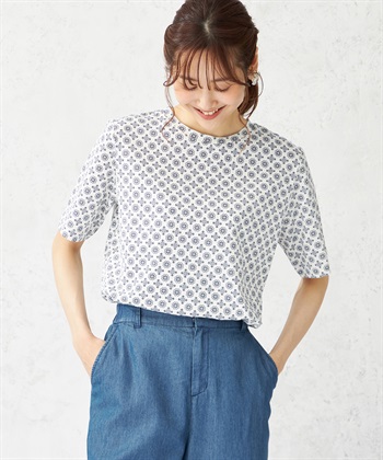 DECOY 【冷感・UVカット】ひやさらプリントTシャツ_subthumb_2