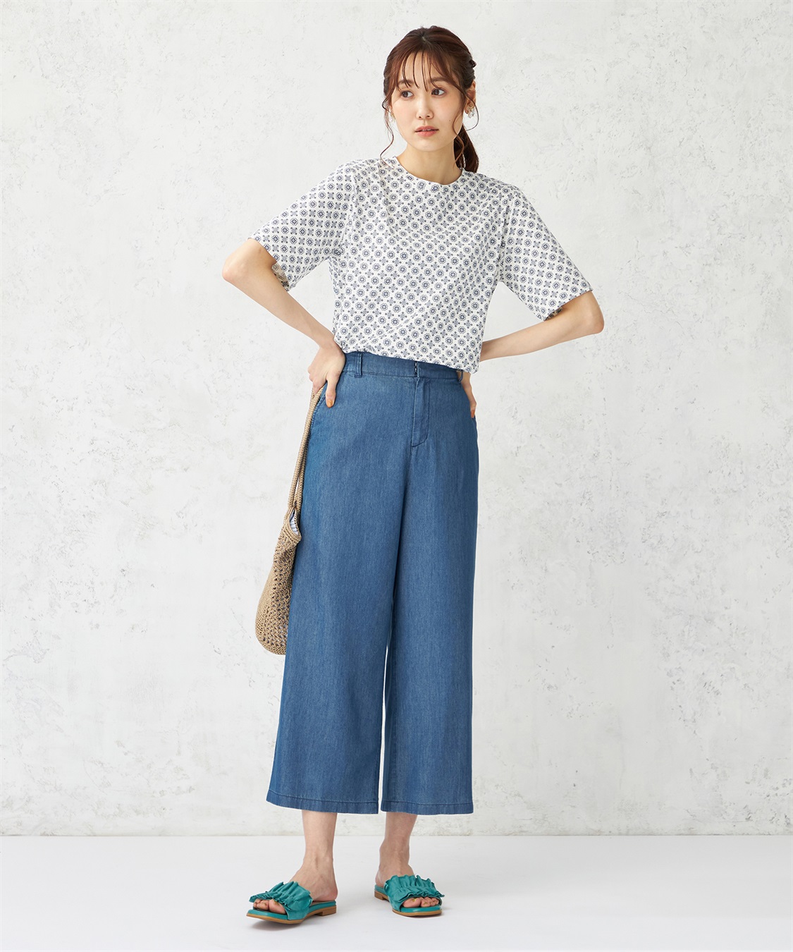 DECOY 【冷感・UVカット】ひやさらプリントTシャツ_sub_11