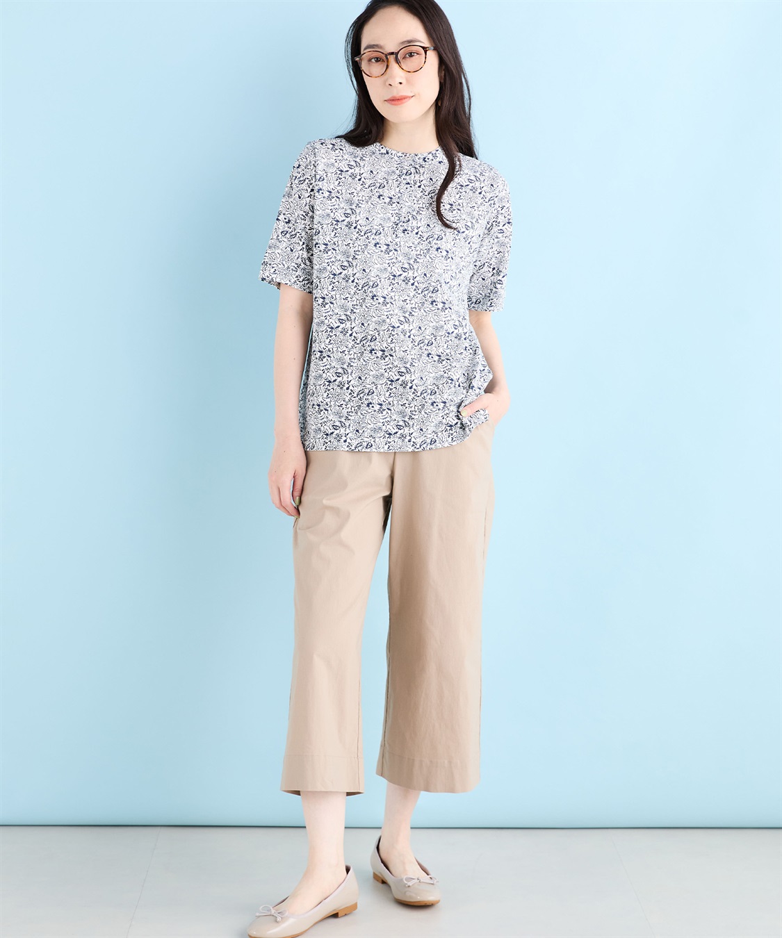 DECOY 【冷感・UVカット】ひやさらカノコプルオーバー_sub_1