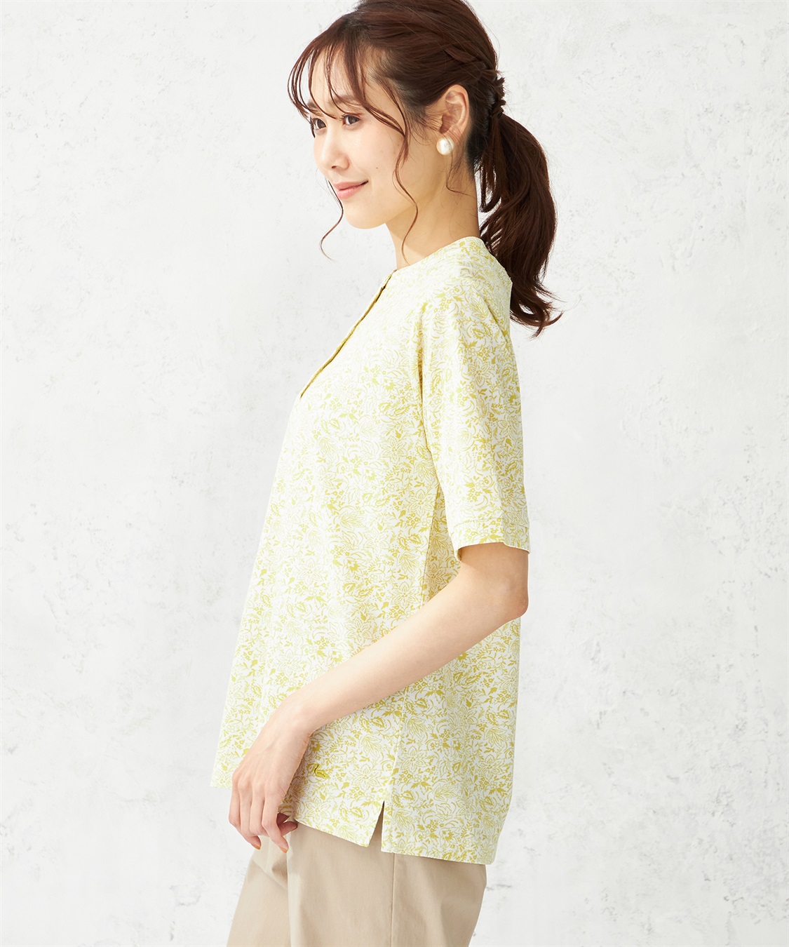 DECOY 【冷感・UVカット】ひやさらカノコプルオーバー_sub_3