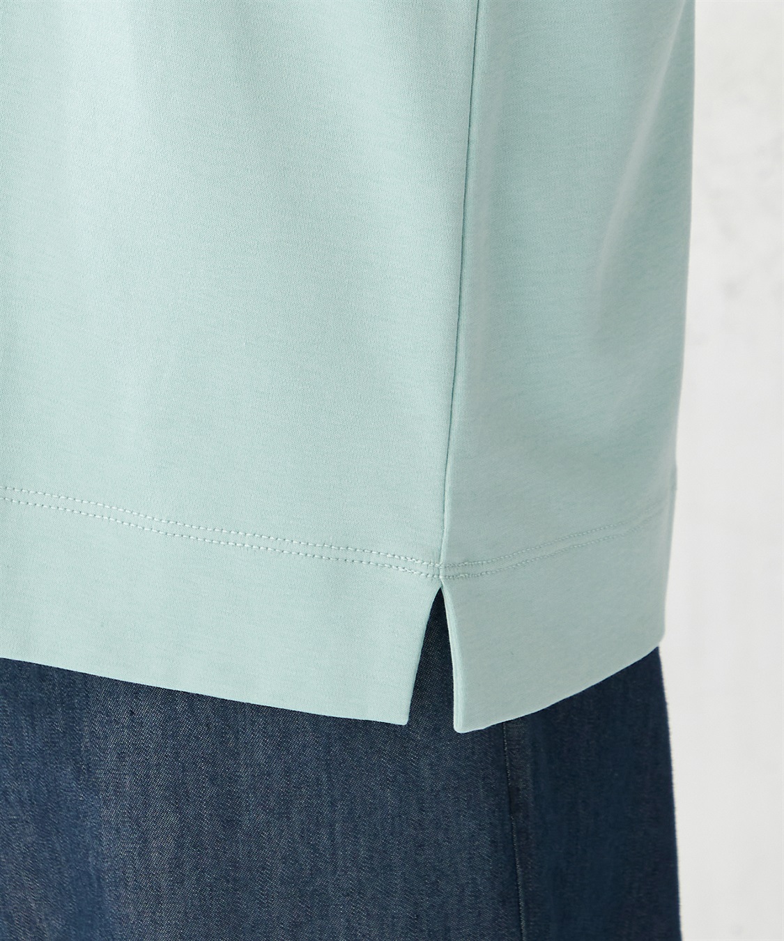 DECOY 【冷感・UVカット】ひやさら刺繍スリーブプルオーバー_sub_7