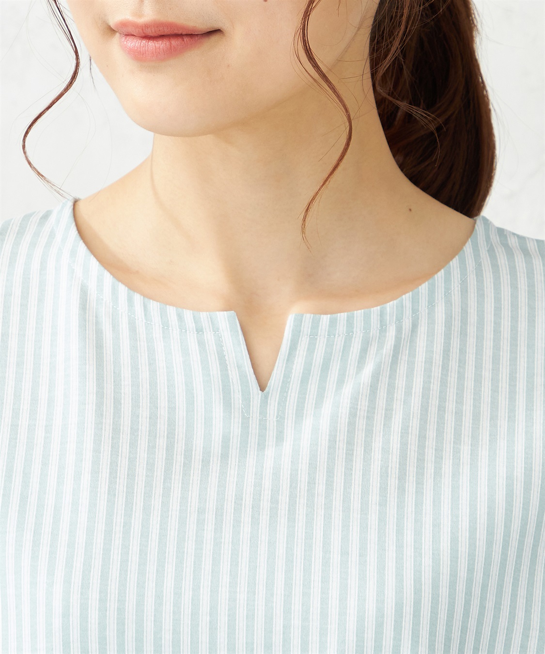 DECOY 【冷感・UVカット】ひやさらギャザースリーブプルオーバー_sub_4