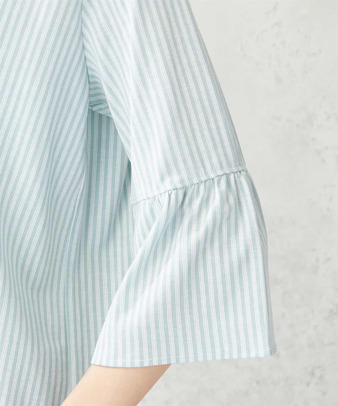 DECOY 【冷感・UVカット】ひやさらギャザースリーブプルオーバー_sub_6