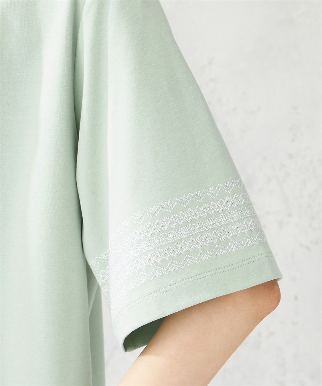 DECOY 【冷感・UVカット】ひやさら刺繍チュニック_sub_6