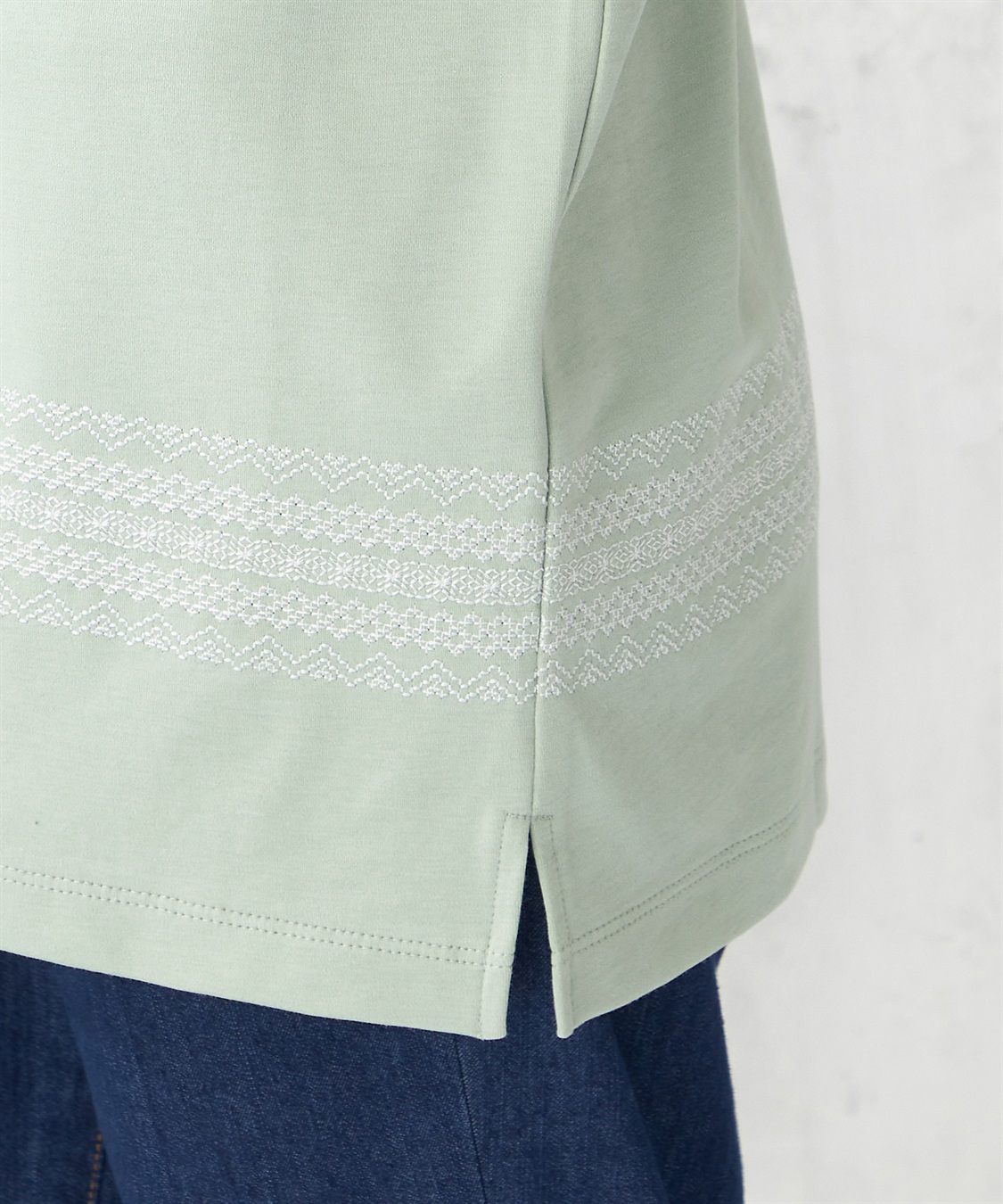 DECOY 【冷感・UVカット】ひやさら刺繍チュニック_sub_7