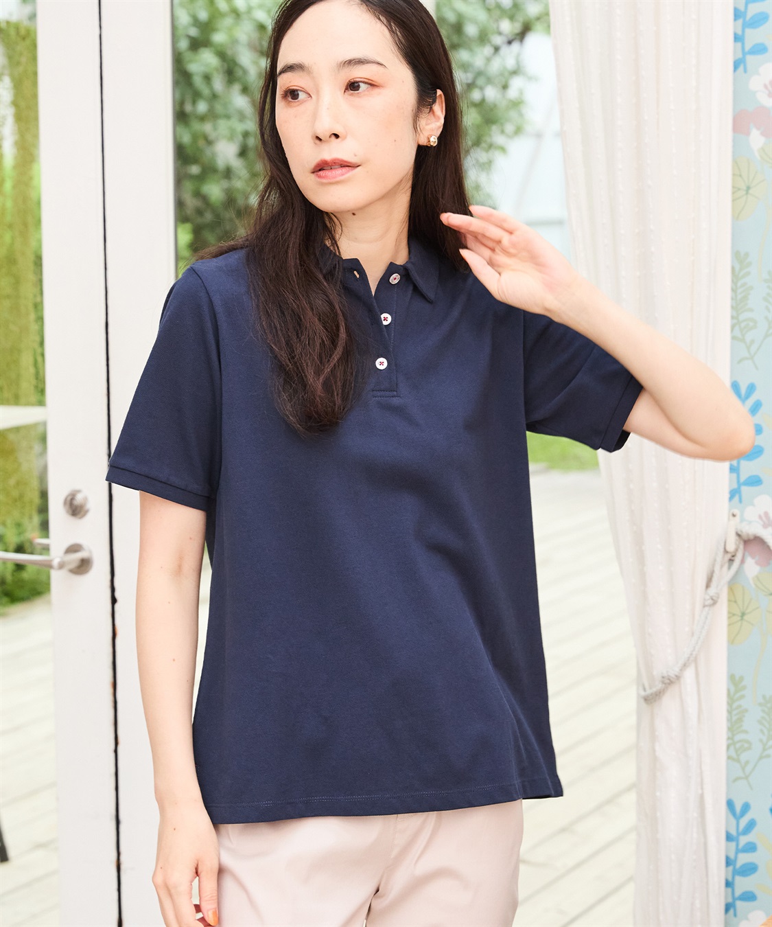 接触冷感】コイくん刺しゅうポロシャツ DECOY｜クロスプラス公式通販サイト