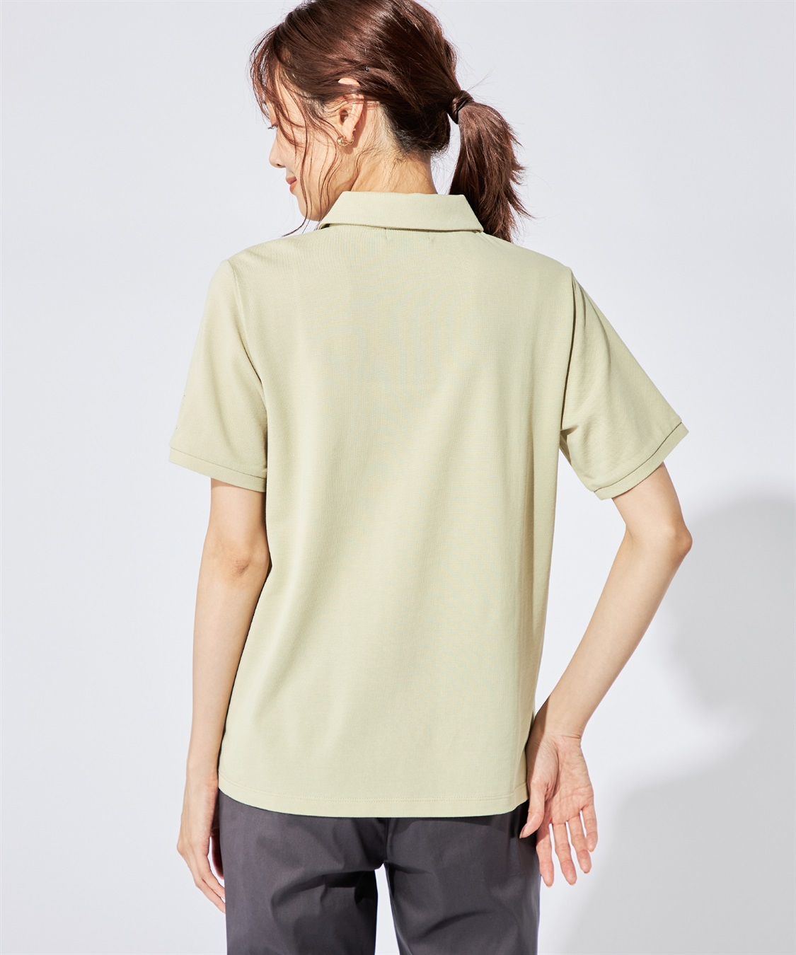 DECOY 【接触冷感】コイくん刺しゅうポロシャツ_sub_6