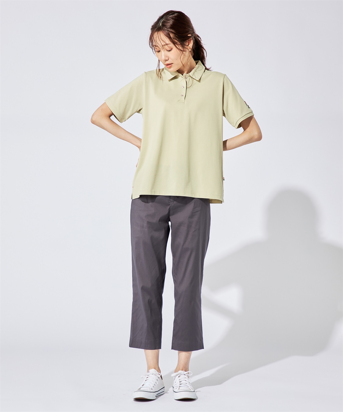 DECOY 【接触冷感】コイくん刺しゅうポロシャツ_sub_13