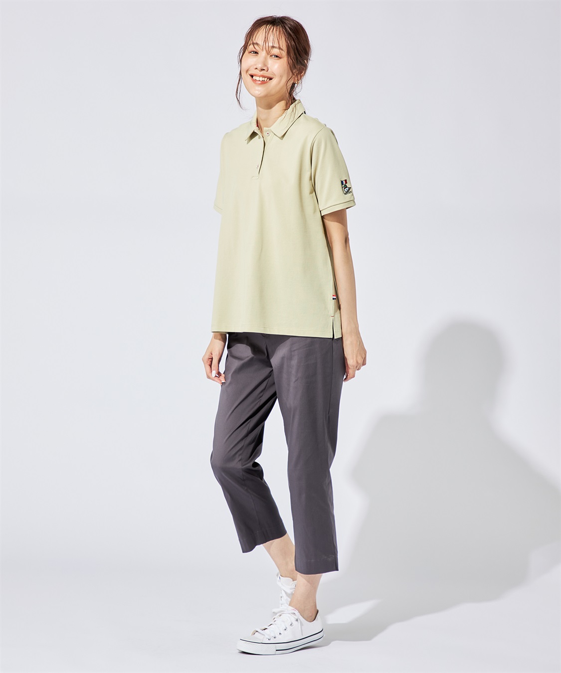 DECOY 【接触冷感】コイくん刺しゅうポロシャツ_sub_15