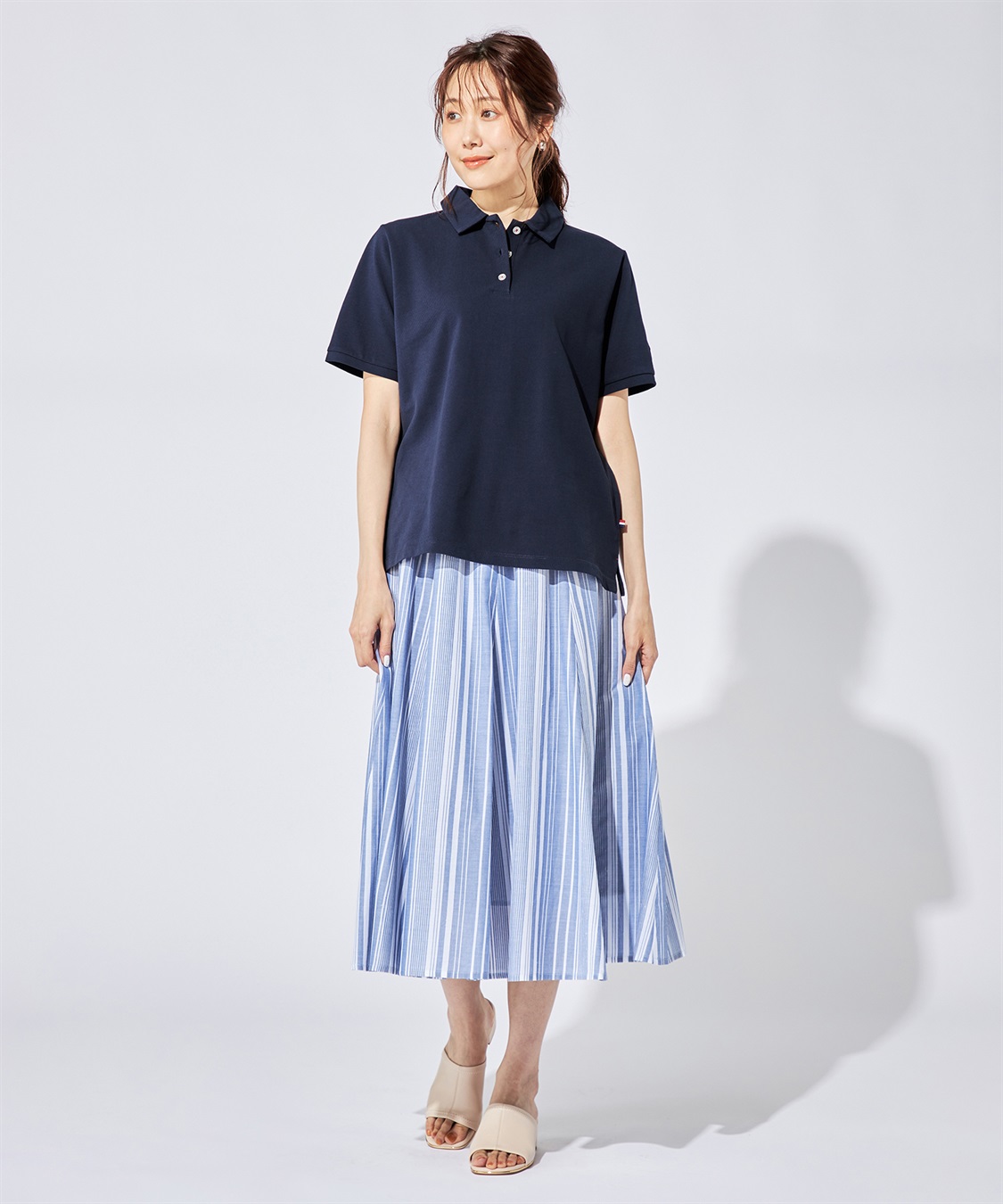 DECOY 【接触冷感】コイくん刺しゅうポロシャツ_sub_17