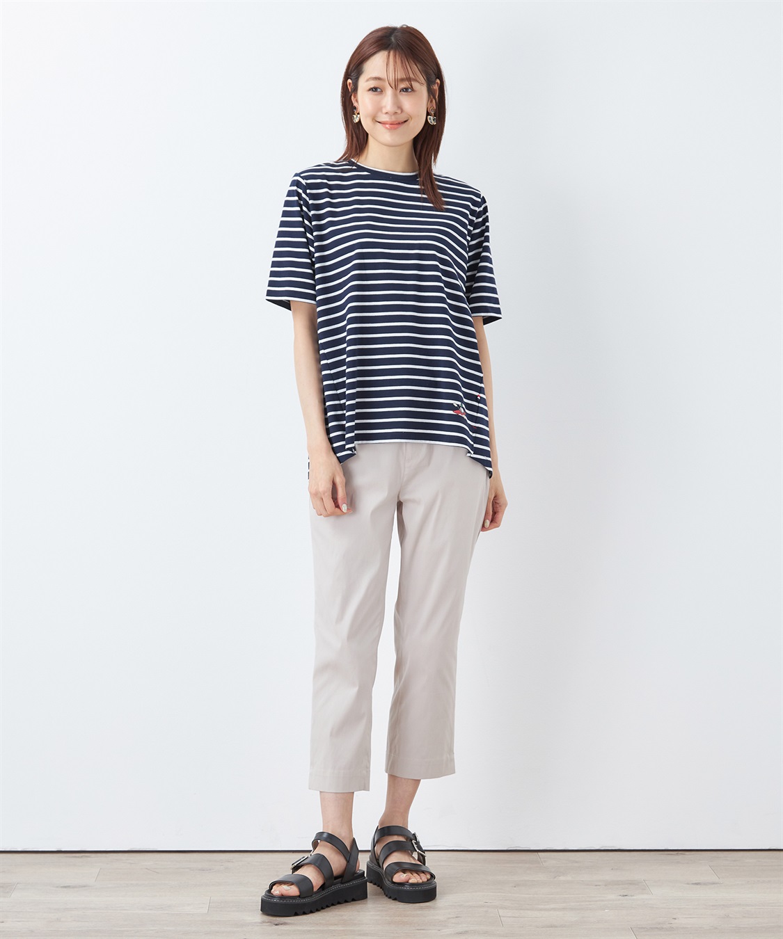 DECOY コイくんボーダーTシャツ_sub_4