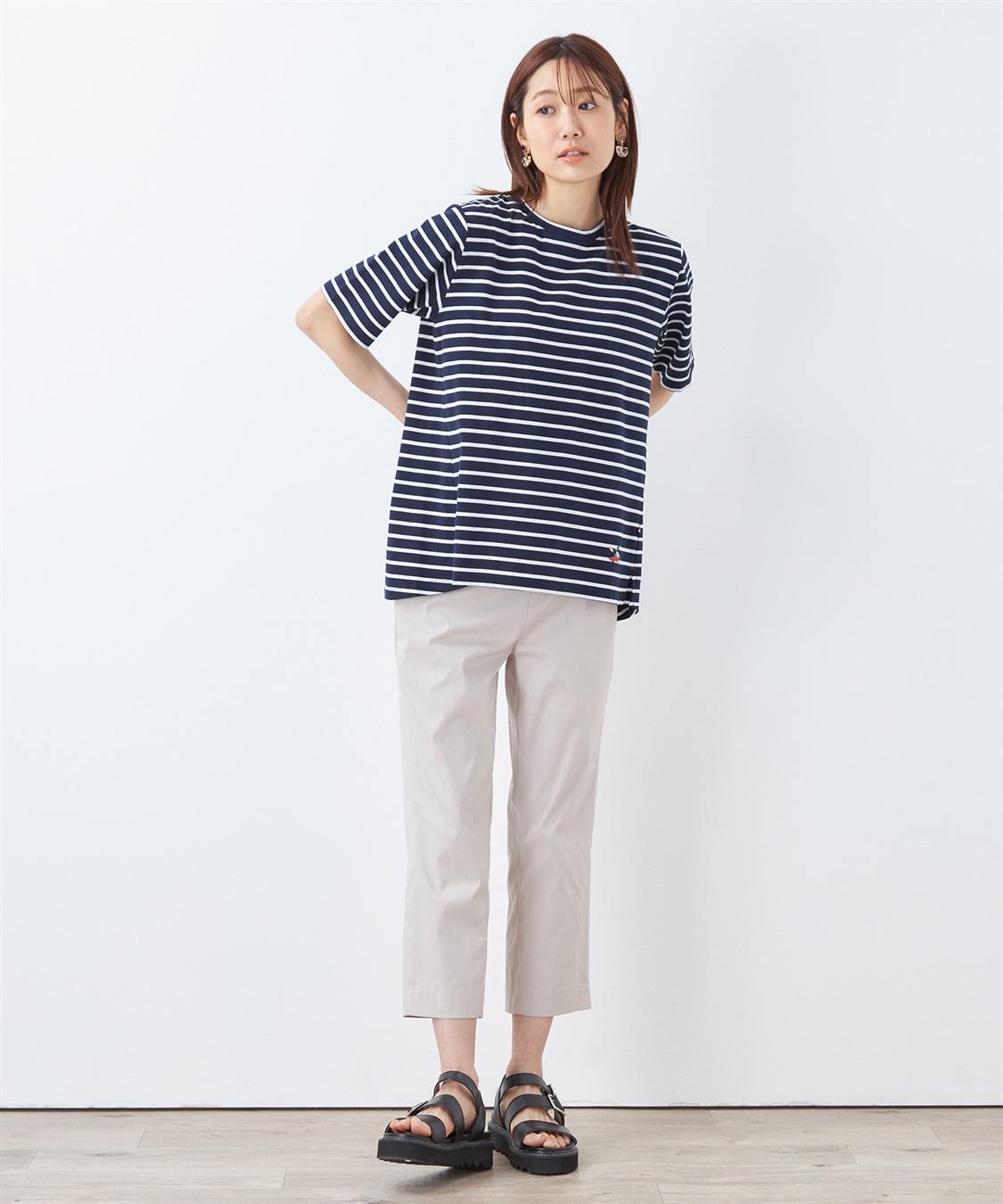 DECOY コイくんボーダーTシャツ_sub_5