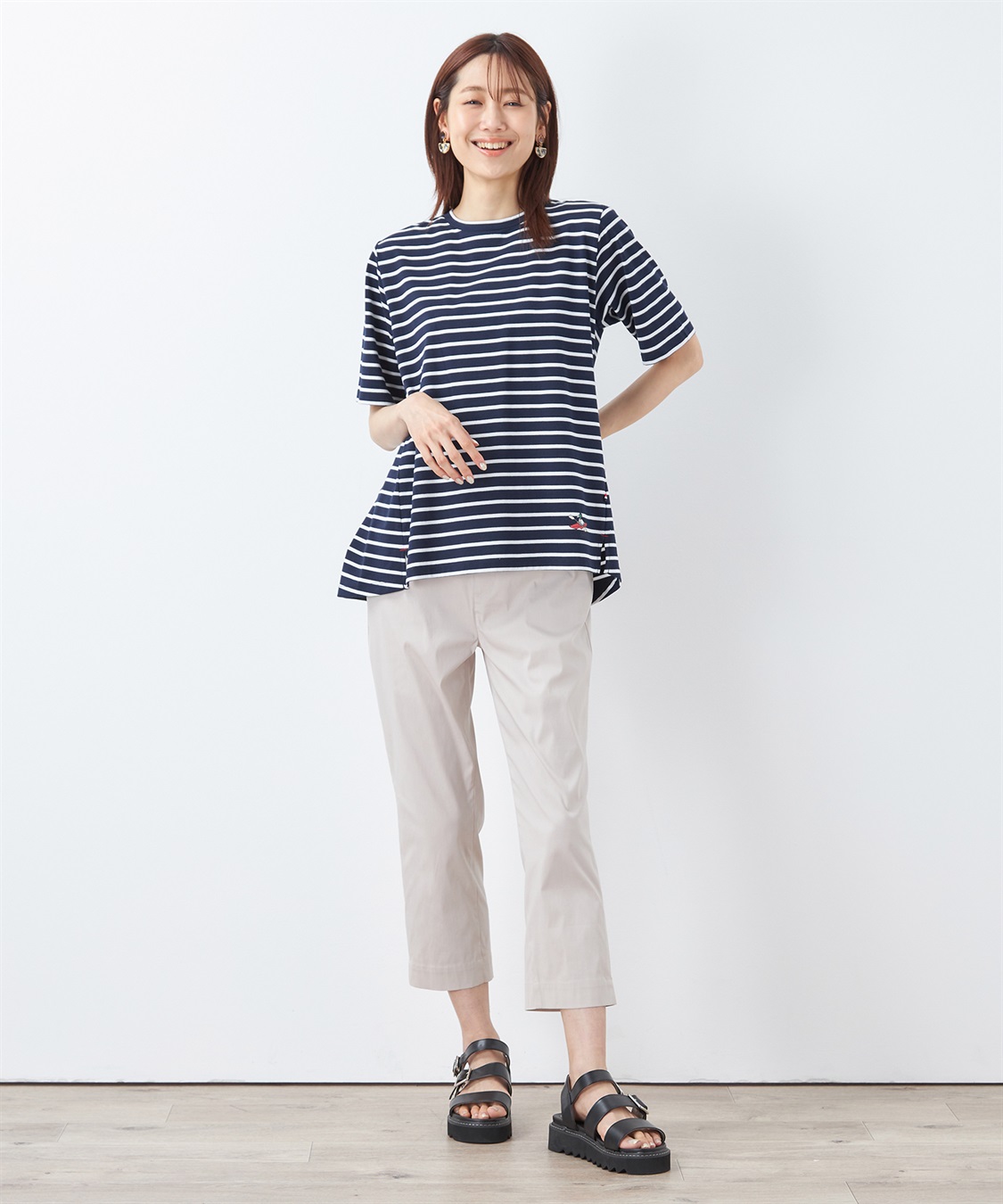 DECOY コイくんボーダーTシャツ_sub_6