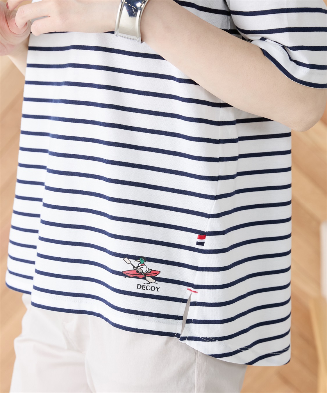 DECOY コイくんボーダーTシャツ_sub_13