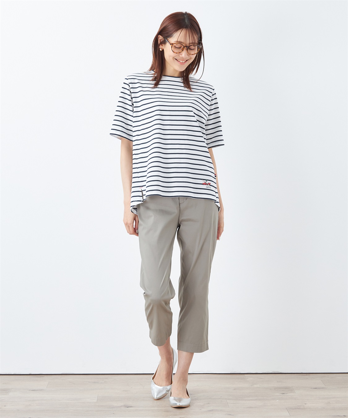 DECOY コイくんボーダーTシャツ_sub_19