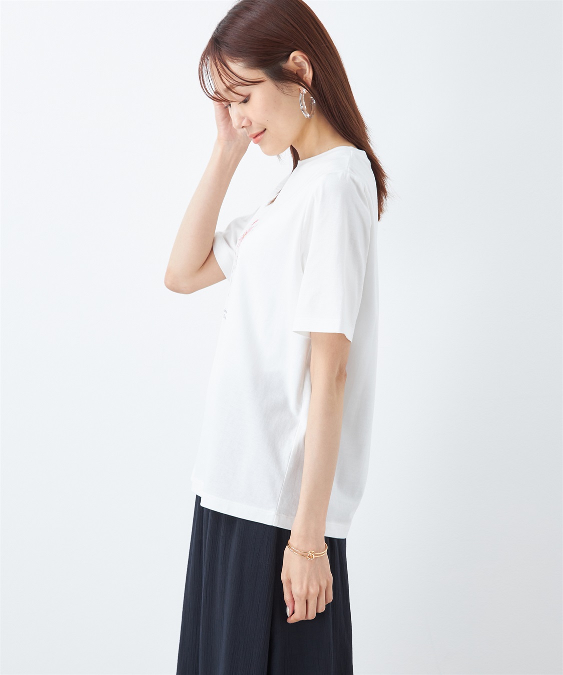 DECOY ひやさらプリントTシャツ_sub_1