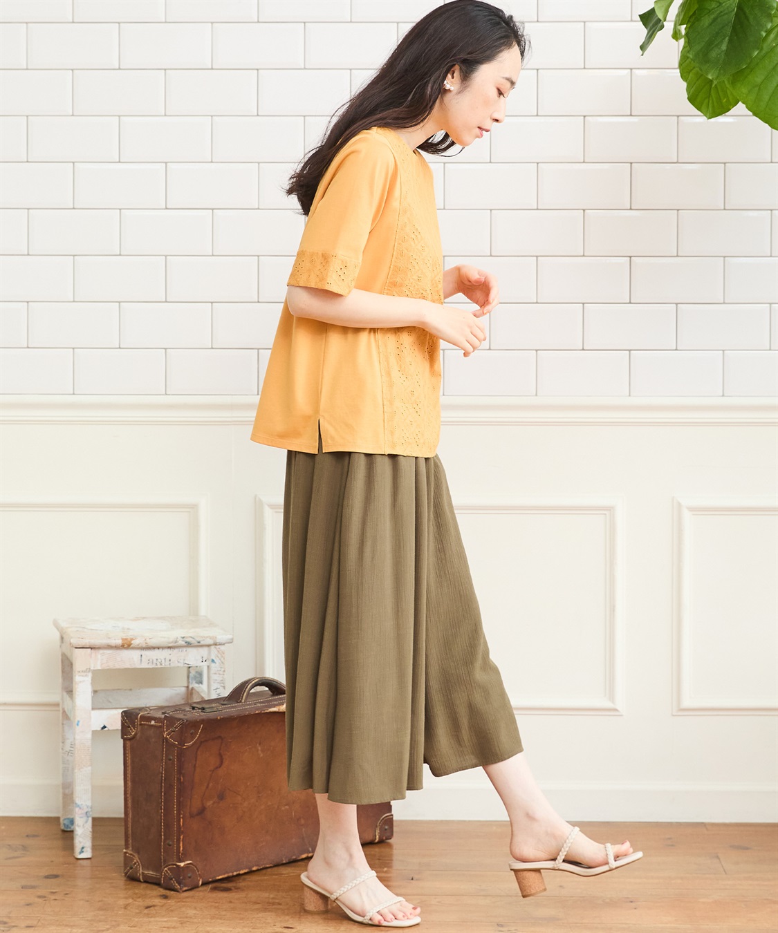 DECOY ひやさら切替Tシャツ_sub_3