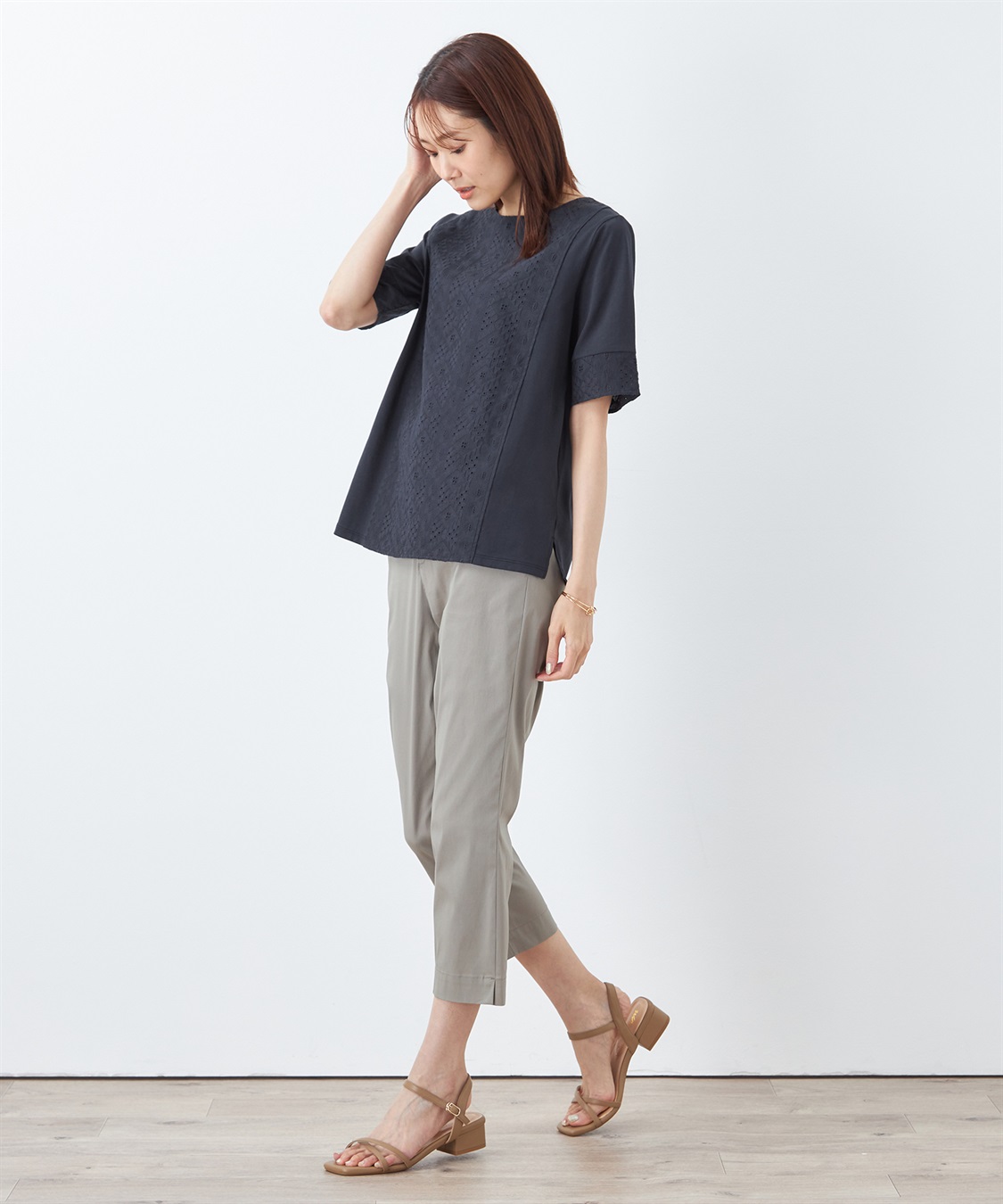 DECOY ひやさら切替Tシャツ_sub_19