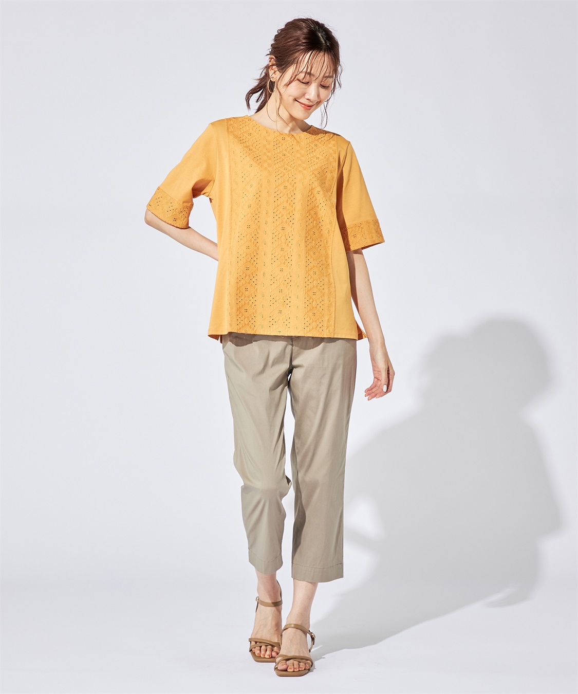 DECOY ひやさら切替Tシャツ_sub_21