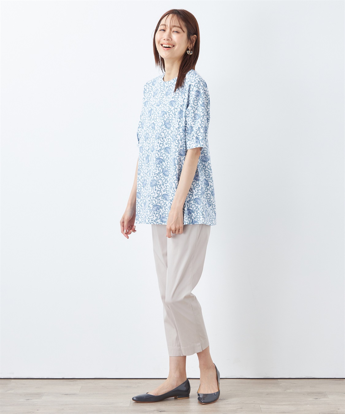 sachi☆断捨離中☆様おまとめ専用　ビアズリー 異素材ドッキングプルオーバー等 ひやさやチュニックプルオーバー DECOY｜クロスプラス公式通販サイト