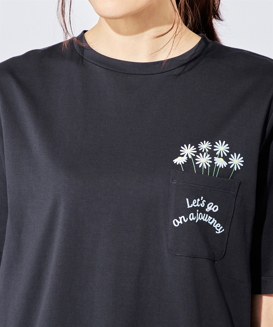 DECOY 【冷感】【汗じみ防止】ひやさらポケットプリントTシャツ_sub_6