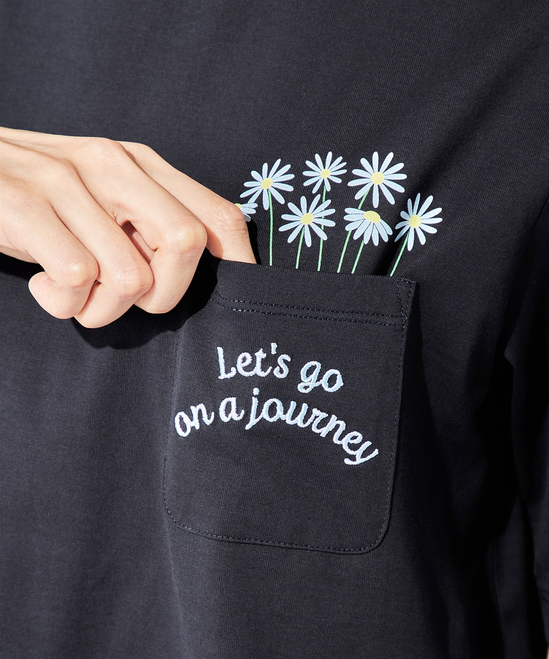 DECOY 【冷感】【汗じみ防止】ひやさらポケットプリントTシャツ_sub_10