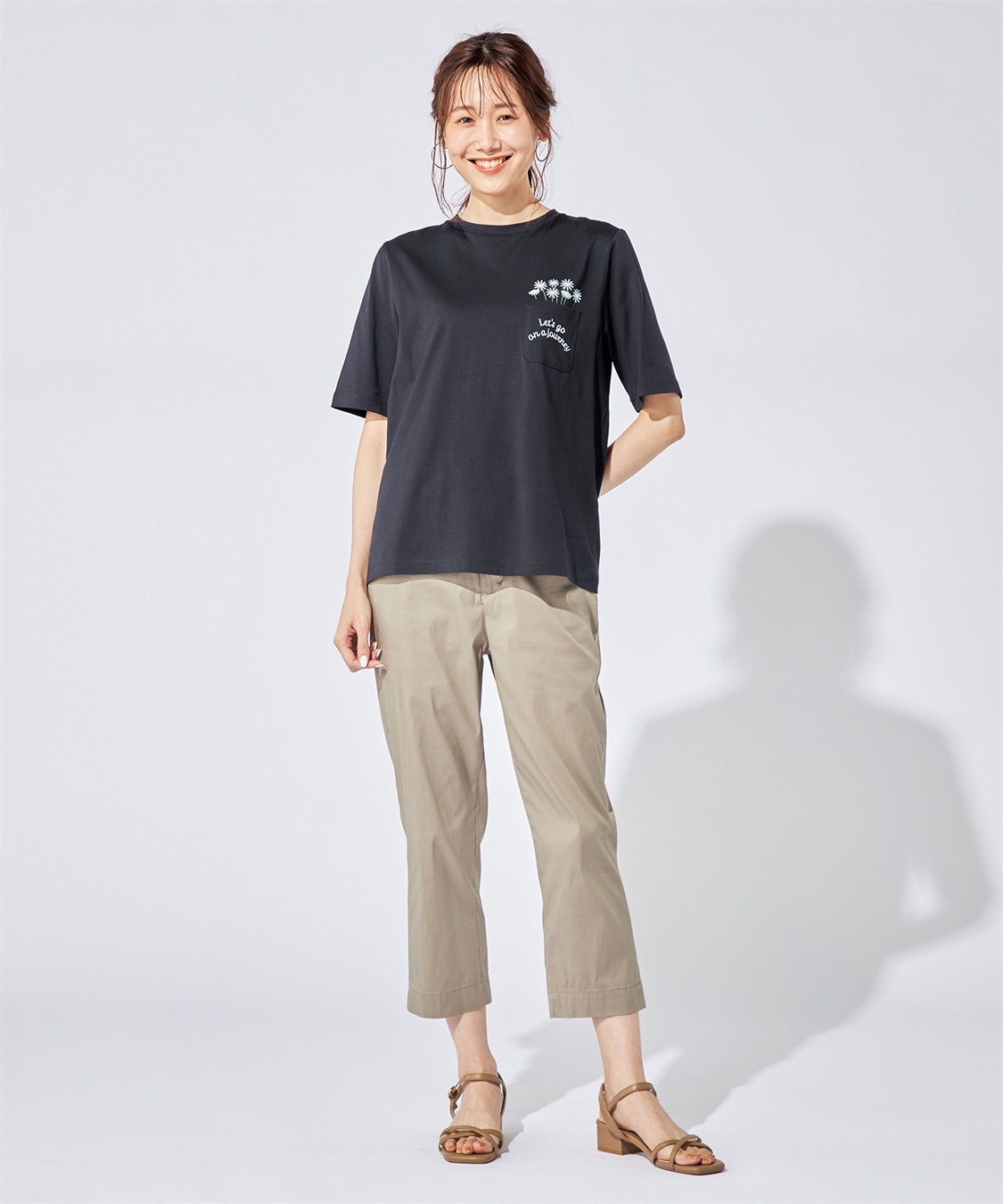 DECOY 【冷感】【汗じみ防止】ひやさらポケットプリントTシャツ_sub_18