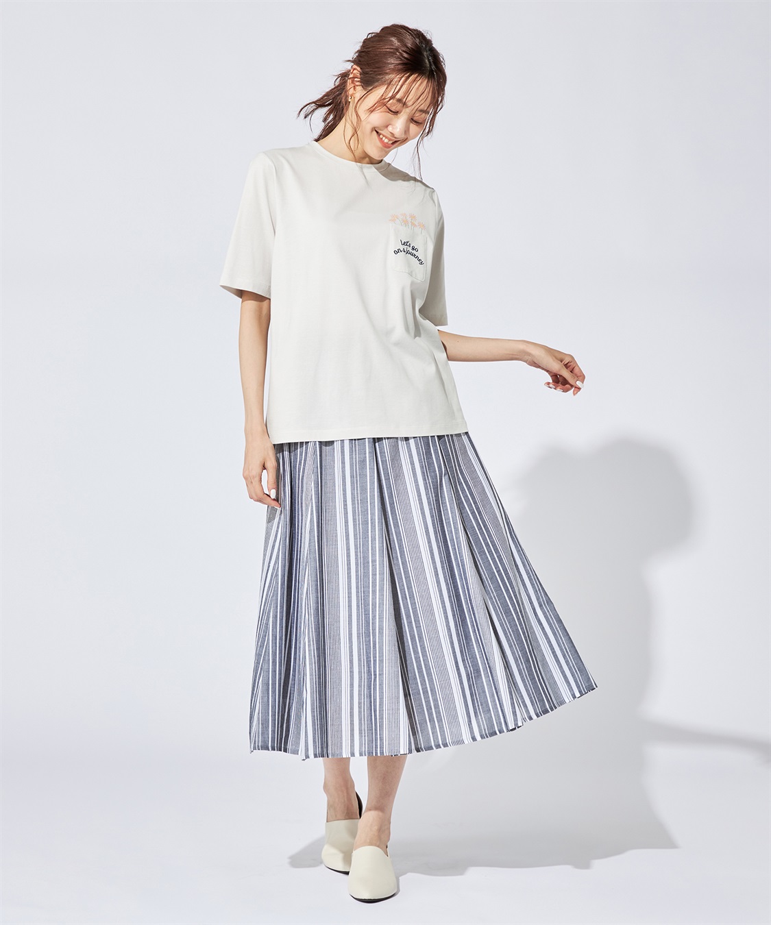 DECOY 【冷感】【汗じみ防止】ひやさらポケットプリントTシャツ_sub_22