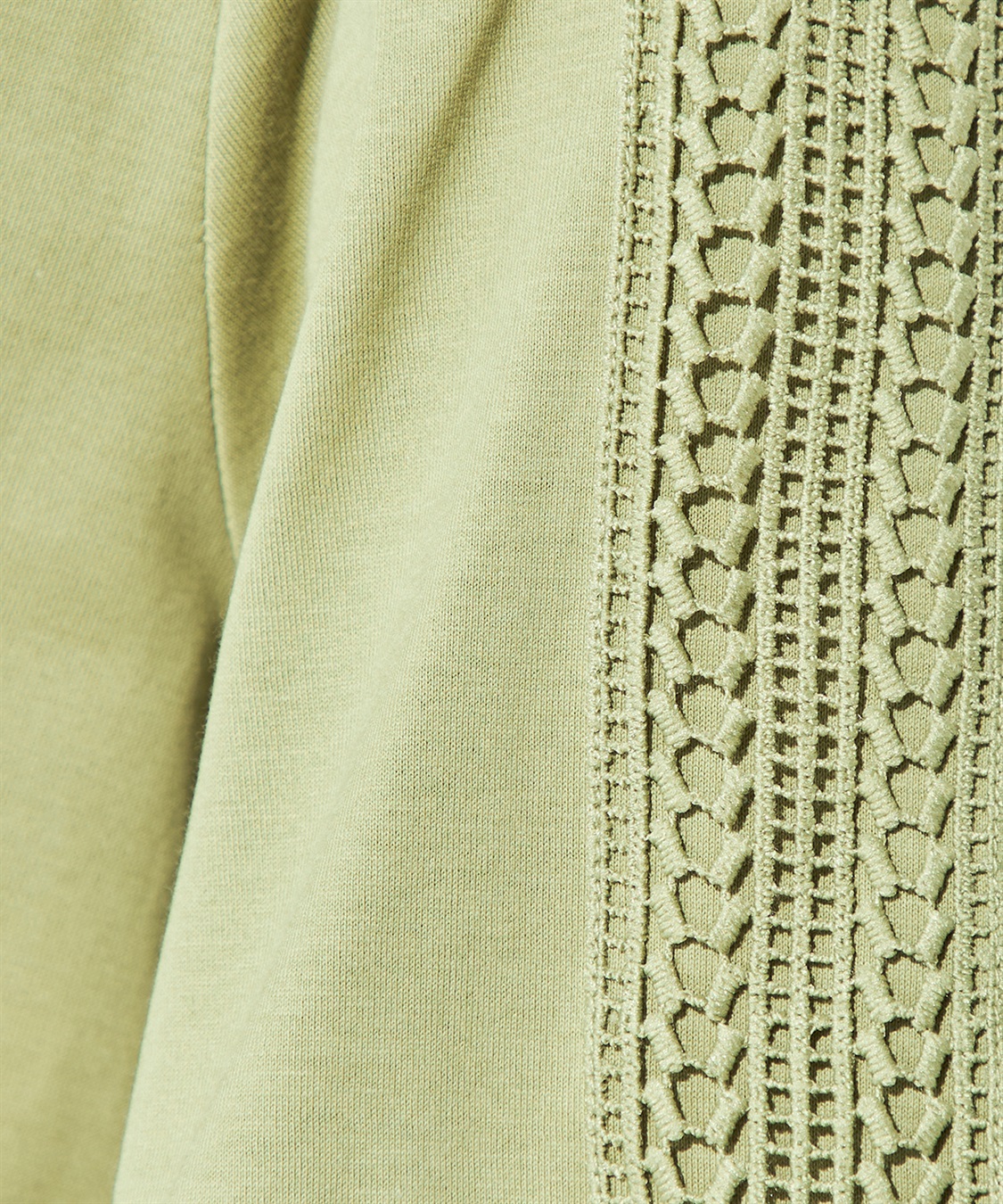 DECOY 【冷感】【汗じみ防止】ひやさらレースTシャツ_sub_9