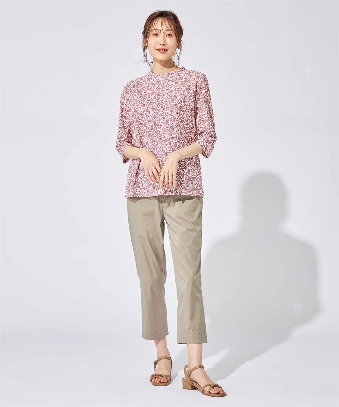 DECOY ジャガードプリントTシャツ_sub_9