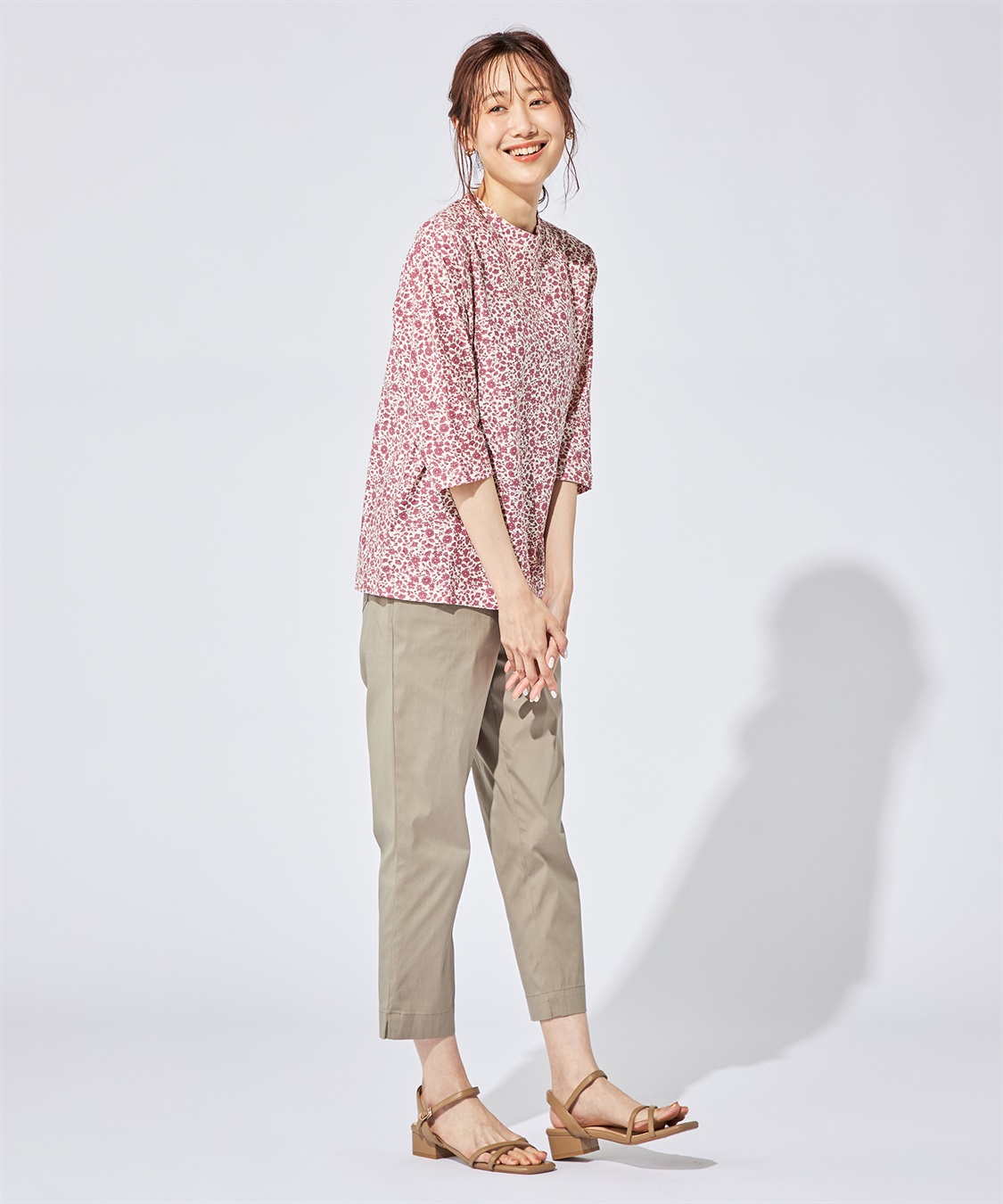 DECOY ジャガードプリントTシャツ_sub_10