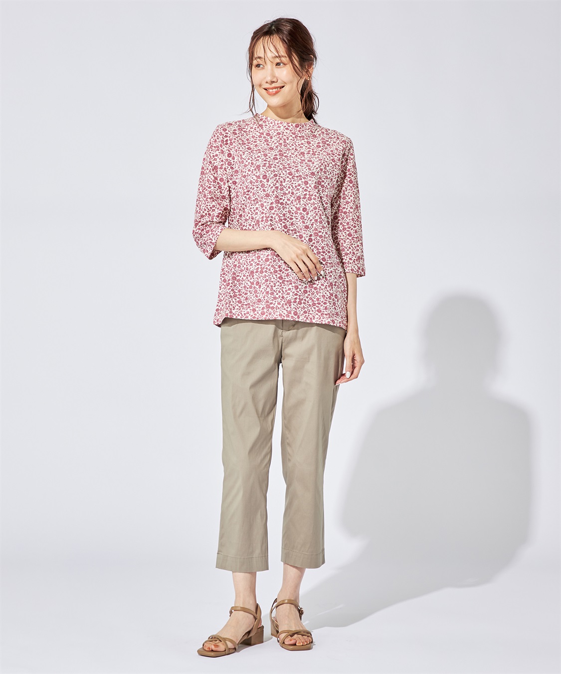 DECOY ジャガードプリントTシャツ_sub_11