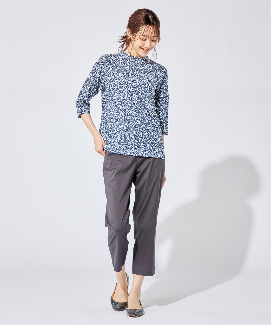 DECOY ジャガードプリントTシャツ_sub_12