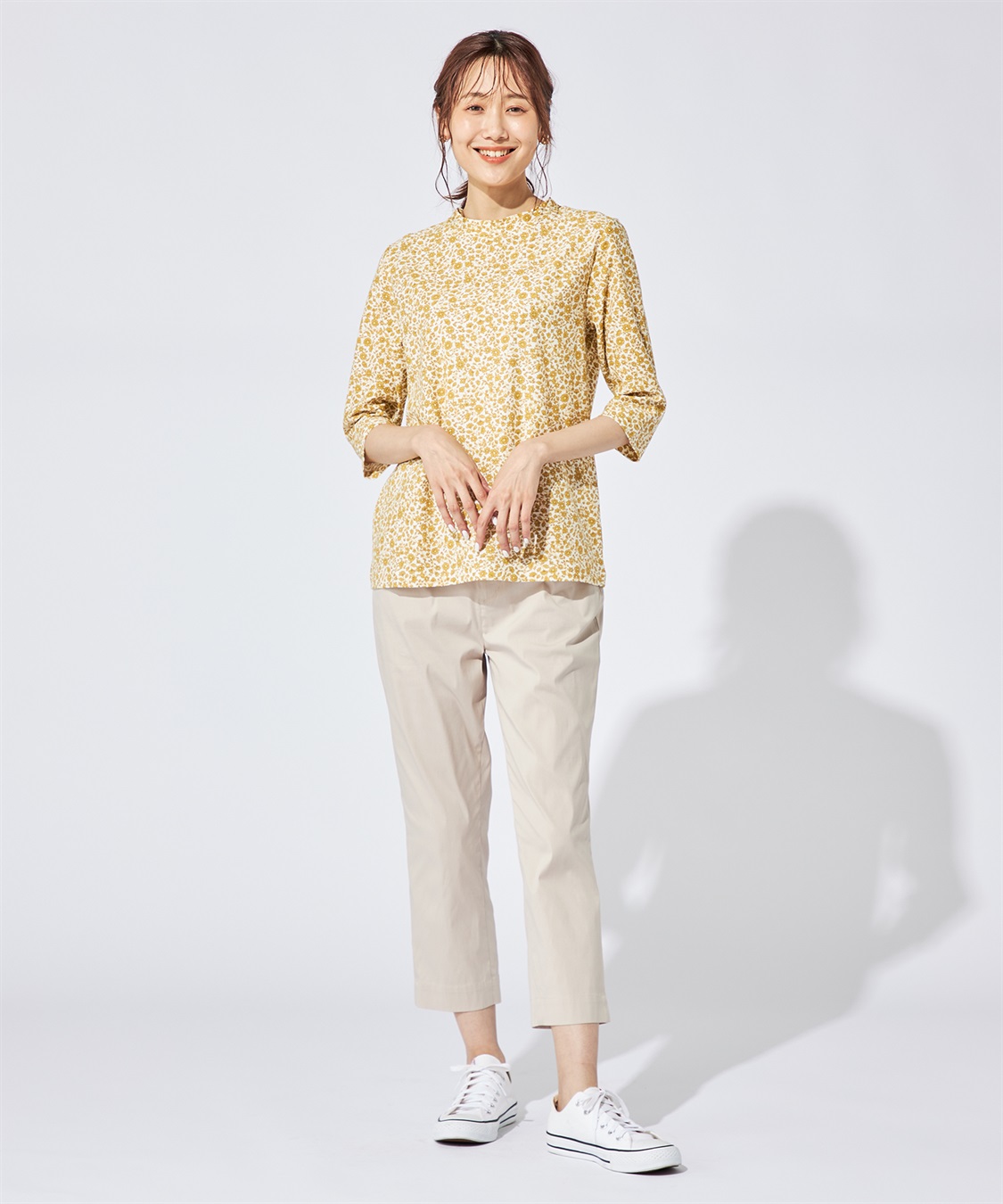 DECOY ジャガードプリントTシャツ_sub_15