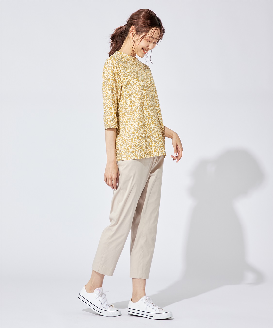 DECOY ジャガードプリントTシャツ_sub_17