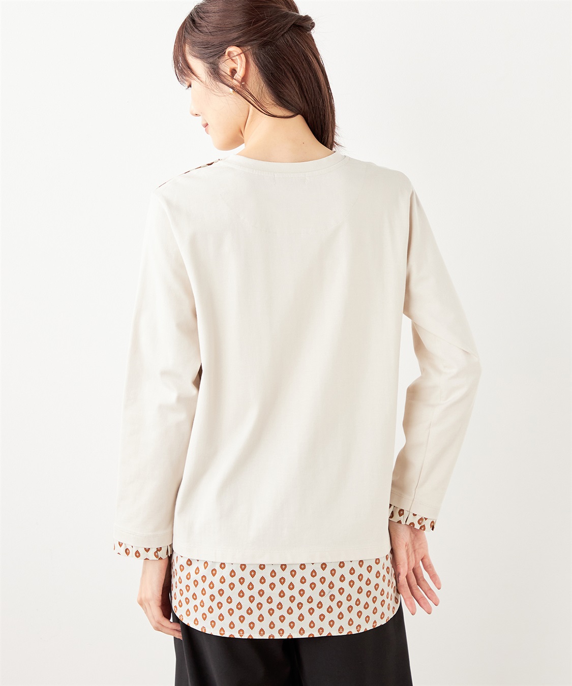 DECOY レゾリヴァードレイヤード風プルオーバー_sub_2