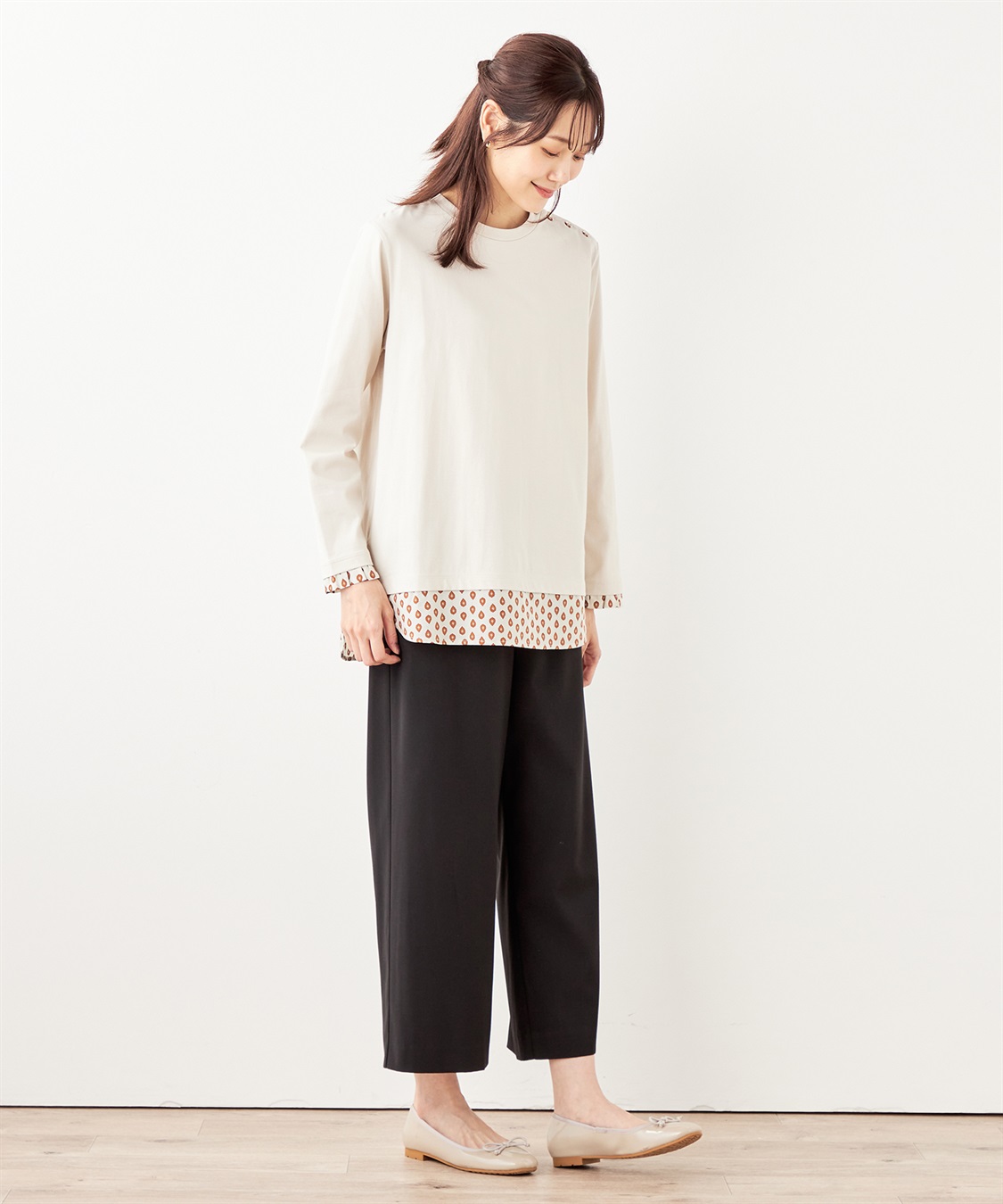 DECOY レゾリヴァードレイヤード風プルオーバー_sub_10