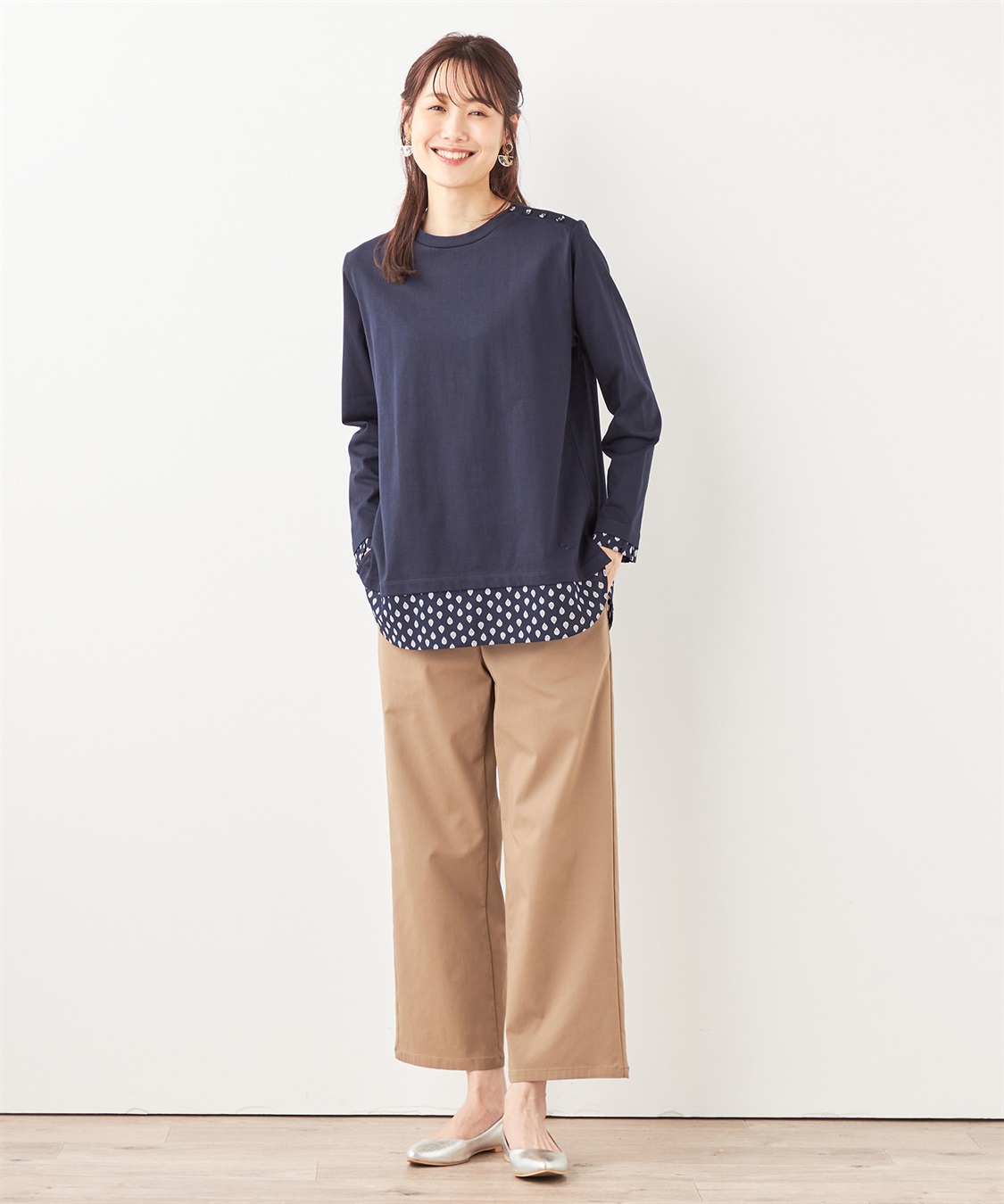 DECOY レゾリヴァードレイヤード風プルオーバー_sub_12