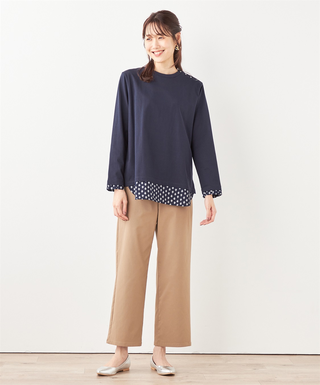 DECOY レゾリヴァードレイヤード風プルオーバー_sub_13