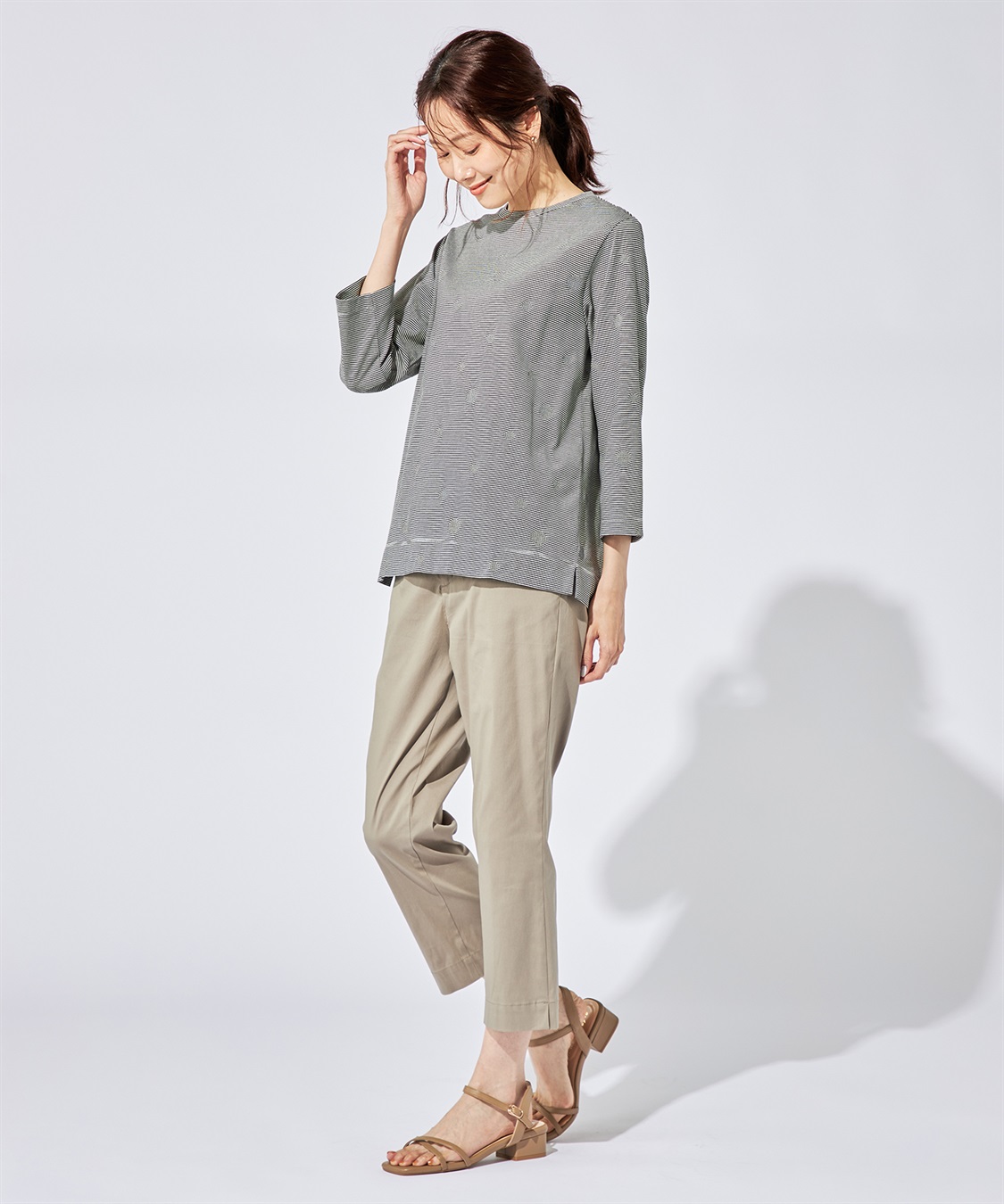 ボーダードットTシャツ DECOY｜クロスプラス公式通販サイト