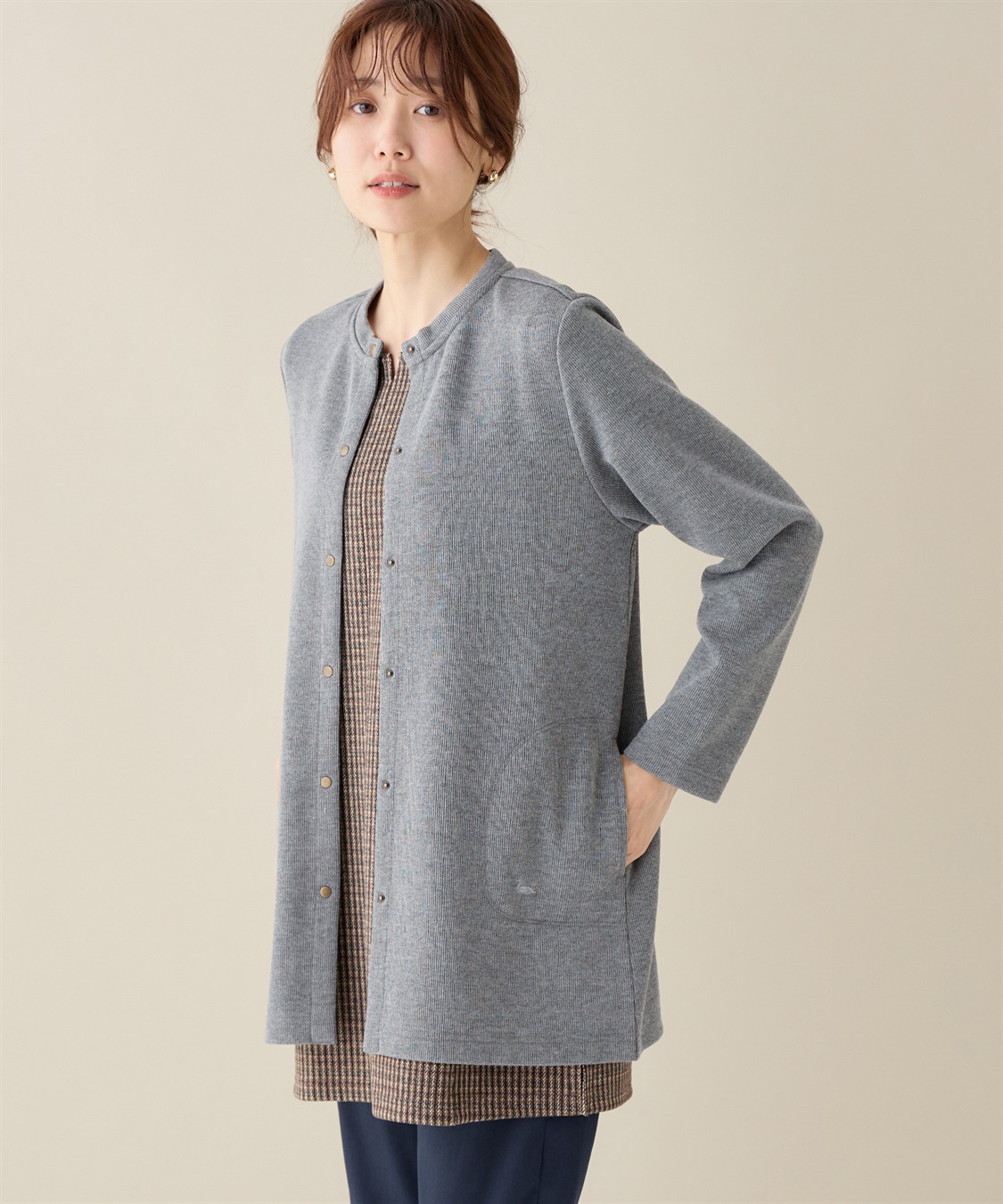 DECOY ダブルフェイスカーディガン_sub_1