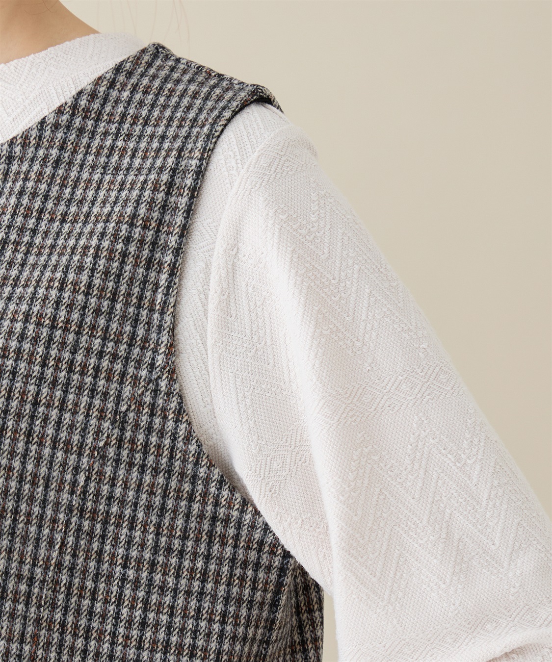 DECOY ジャガードジャンパードレス_sub_4