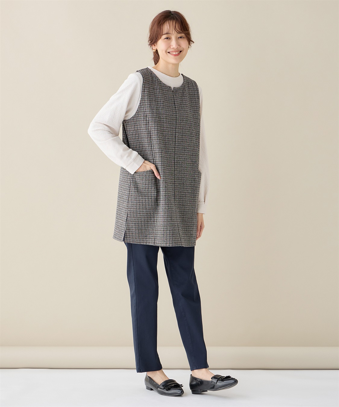 DECOY ジャガードジャンパードレス_sub_9