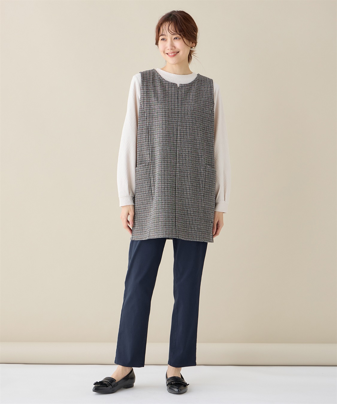 DECOY ジャガードジャンパードレス_sub_10