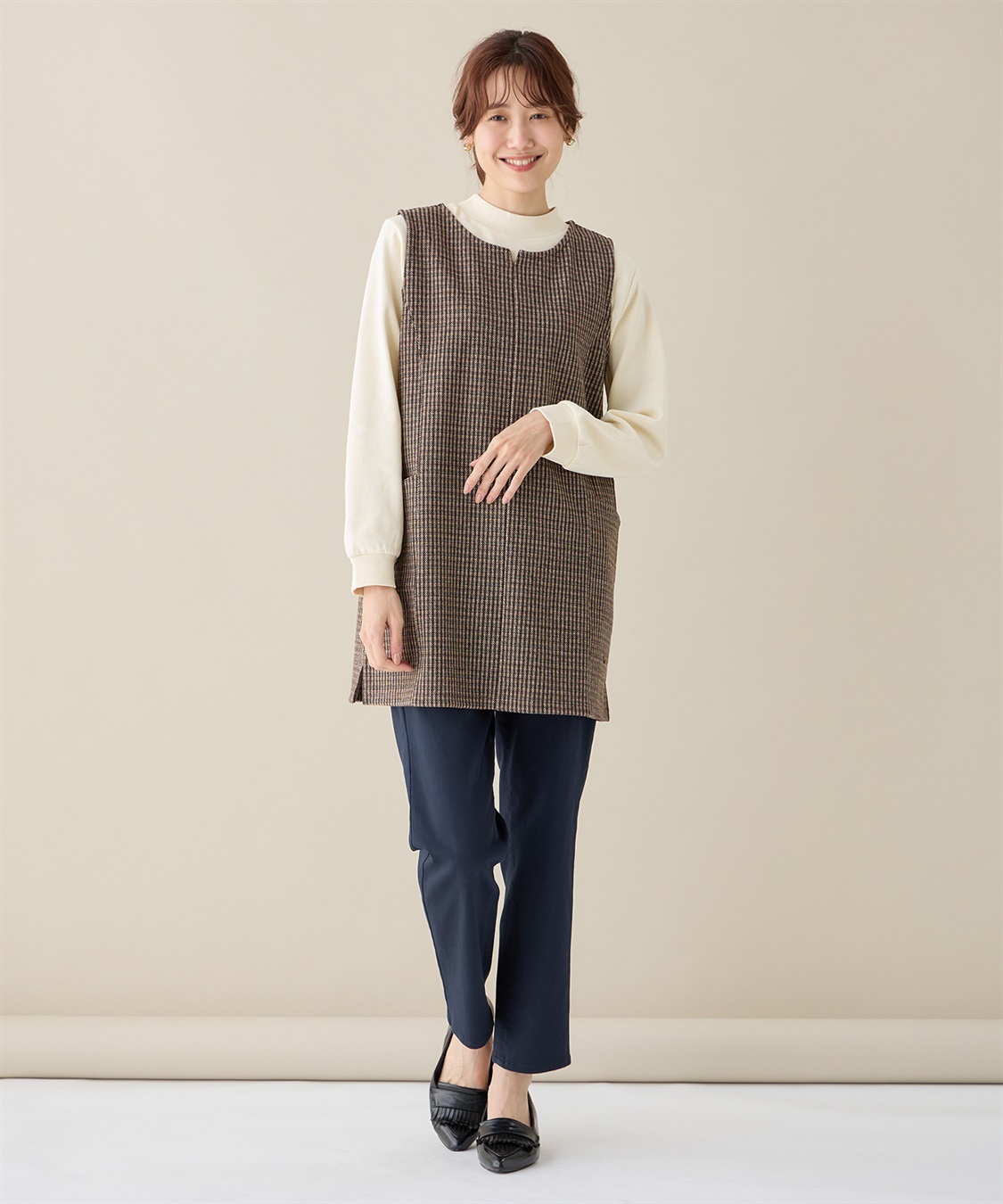 DECOY ジャガードジャンパードレス_sub_12