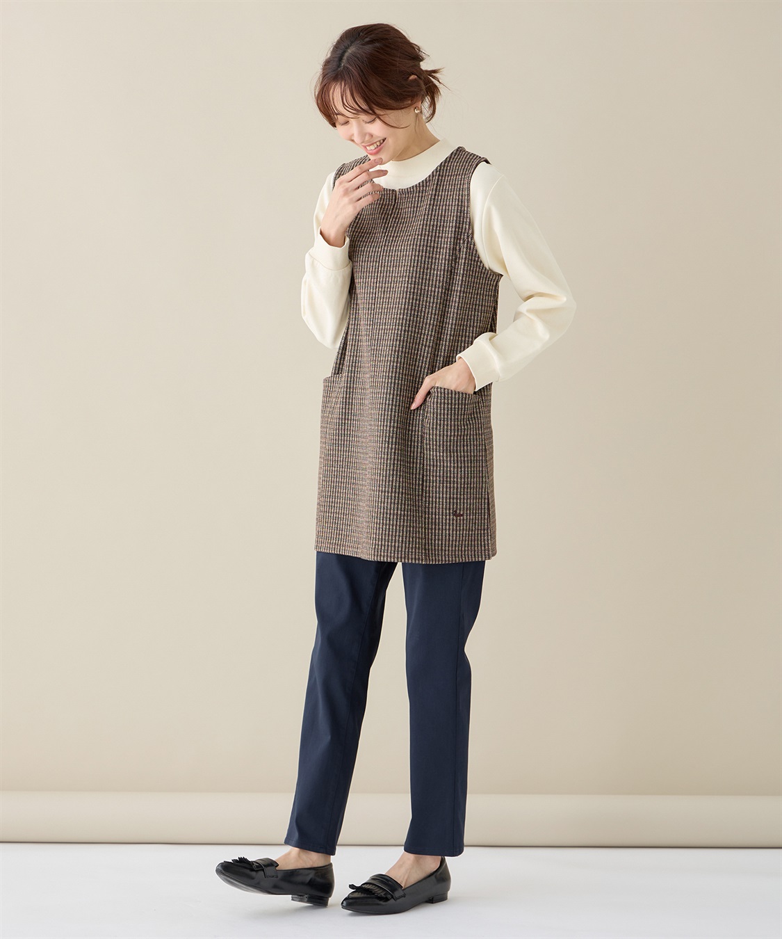 DECOY ジャガードジャンパードレス_sub_14