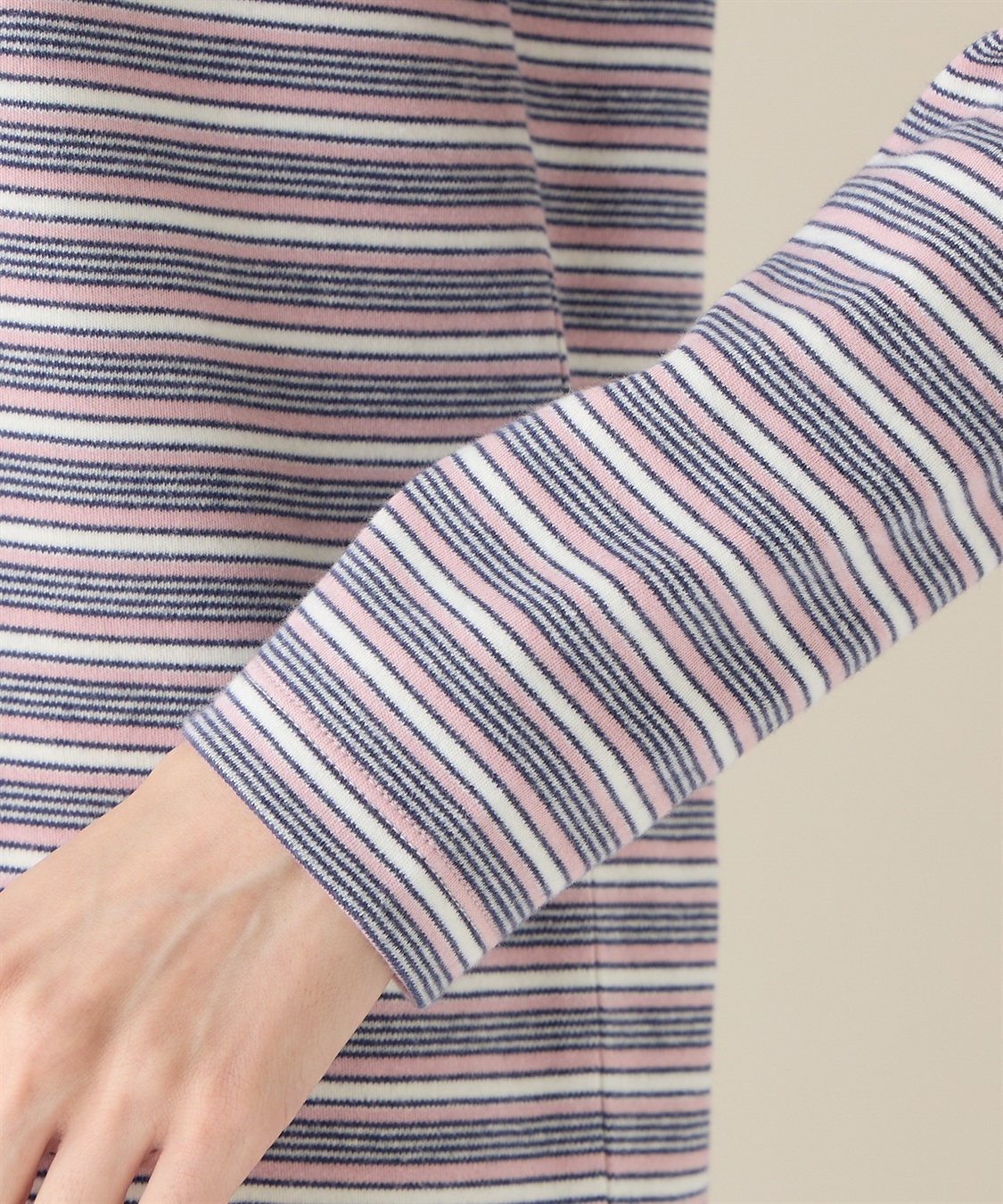 DECOY オーガニックコットンボーダープルオーバー_sub_4